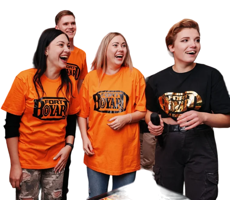 Взрослый День рождения  в стиле форт боярд